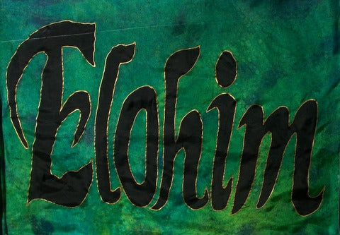 Elohim Prophetic Worship Flag