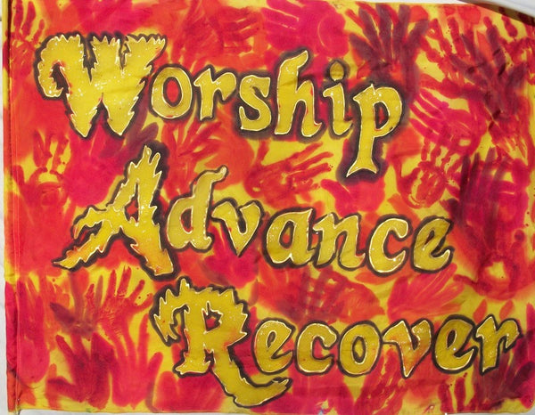 W.A.R. Prophetic Worship Flag