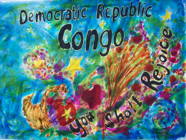 DEMOCRATIC REPUBLIC OF CONGO  Prophetic Flag