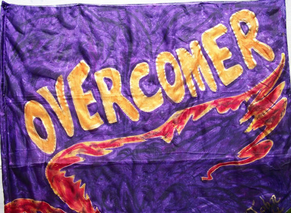 Overcomer Prophetic Worship Flag