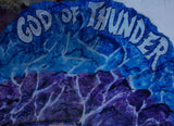 GOD OF THUNDER Prophetic Worship Flag