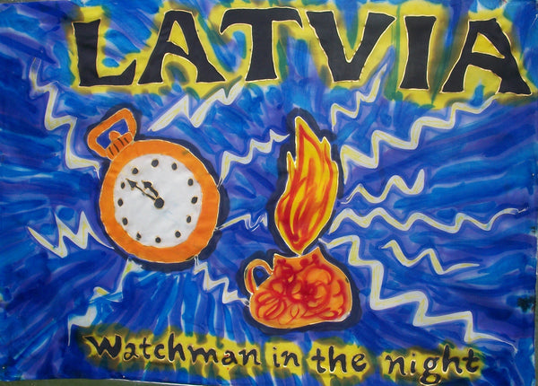 LATVIA Prophetic Flag