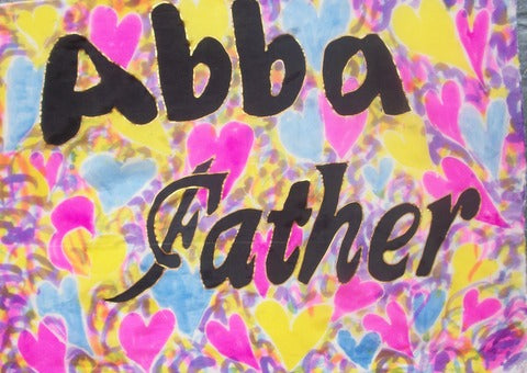 Abba Father Prophetic Worship Flag