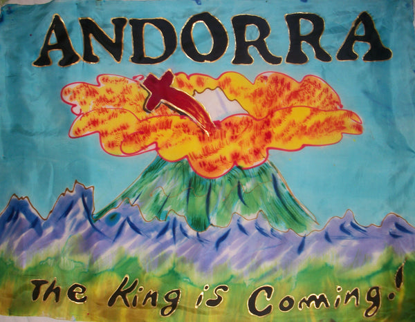 ANDORRA Prophetic Flag
