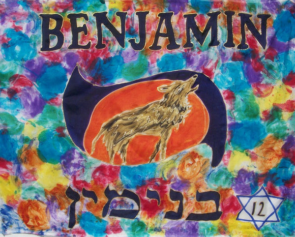 Benjamin Prophetic Worship Flag
