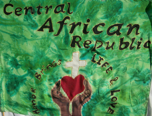 CENTRAL AFRICAN REPUBLIC Prophetic Flag