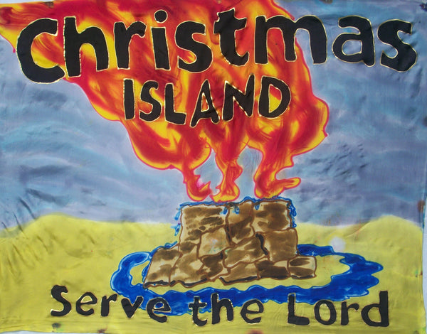 CHRISTMAS ISLANDS Prophetic Flag