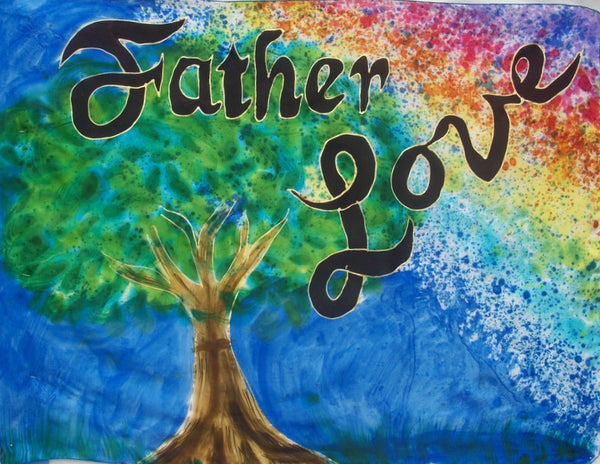 Father Love Prophetic Worship Flag