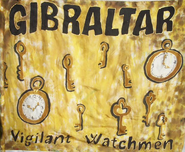GIBRALTAR  Prophetic Flag