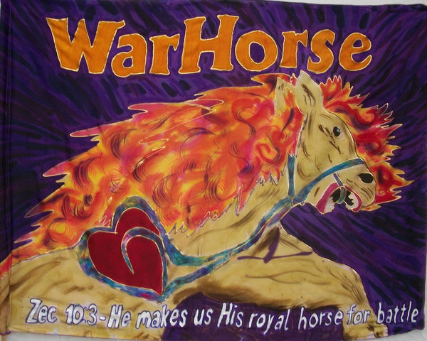 Warhorse Prophetic Worship Flag